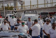 Exigen taxistas justicia para su compañeros asesinado