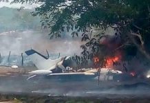 Desplome de avioneta deja 6 personas muertas en Chihuahua