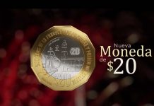 Ya circula la nueva moneda de 20 pesos en honor a Veracruz