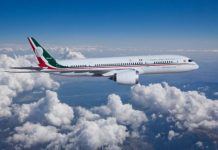 El avión presidencial ya aterrizó en México