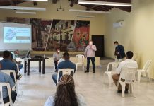 Coepriss brinda capacitación a laboratorios y granjas acuícolas de El Rosario para prevenir el Covid-19