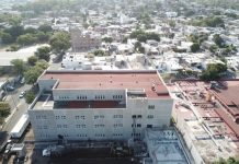 AVANZA UN 80 % LA OBRA DEL NUEVO EDIFICIO DEL CENTRO DE SALUD EN CULIACÁN