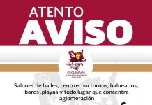 Gobierno municipal avisa que aún sin reapertura para salones de fiestas, balnearios, playas y lugares con aglomerados.
