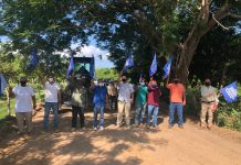 Este fin de semana dieron el banderazo de inicio para la limpieza de caminos saca cosechas.