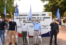 Inician los trabajos de ampliacion de clínica en la comunidad de Los Pozos, Rosario