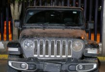 Armas de uso exclusivo, un lanzacohetes y un vehículo robado fueron asegurados por la PEP y GN