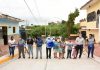 El callejón Melchor Ocampo de la colonia Vicente Guerrero, luce ahora con pavimentación, luminarias y nueva red de agua potable y drenaje sanitario.