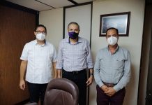 Gestiona Alcalde recursos para Escuinapa en secretaría de Obras Públicas y Bienestar Social.