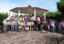 Gobierno municipal de Escuinapa realiza productiva jornada integral en la sindicatura de Teacapán.