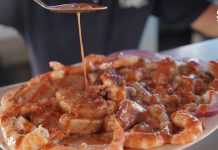 Especial de la casa una delicia de Mariscos Real Pacífico