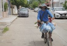 Lupe, Campante por la Ciudad y su Frutería Ambulante