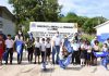 78 alumnos de la primaria “José Vasconcelos” de Las Habitas, se beneficiarán con la construcción para sus actividades de educación física, cívicas y culturales.
