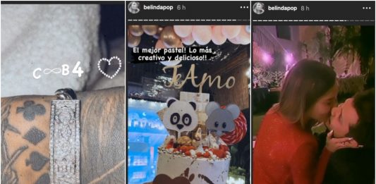 El costoso regalo de Belinda a Nodal por primer mes de novios