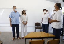 Quirino entrega renovación total de primaria en Altata, Navolato