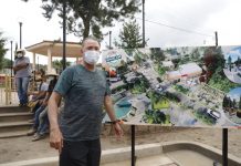 Quirino supervisa obras de embellecimiento en Surutato