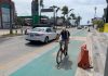 Ciclovía en la Avenida Camarón Sábalo con Dificultades Operativas?