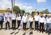 Quirino inicia obras de urbanización en Guasave