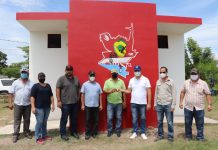 Inauguración de los baños públicos en la Unidad Deportiva de Palmillas.