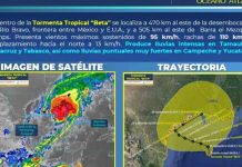 Tormenta tropical ‘Beta’ ocasionará lluvias en casi todo el país