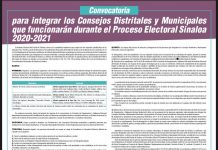 Convoca IEES al registro para consejeros distritales y municipales