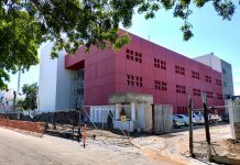 NUEVO CENTRO DE SALUD EN CULIACÁN AL 95 POR CIENTO DE SU CONSTRUCCIÓN