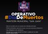 Del 31 de octubre al 02 de noviembre, iniciaran con el operativo especial por festejo de día de muertos