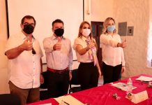 Óscar Pérez Barros le toma protesta al Comité de la Asociación de Hoteles Coloniales de El Fuerte