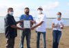 Carlos Gandarilla entrega certificación de Playa Limpia Sustentable a Las Águilas, Navolato