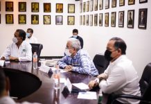 Invita Rocha Moya a productores a empujar juntos por presupuesto para el campo