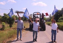 Dr. Manuel Antonio Pineda Domínguez, emprende una gira de trabajo en la que incluyó el banderazo de limpieza de carreteras