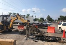 Inicia JUMAPAM sustitución de subcolector en acceso al Bonfil
