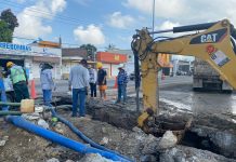 Condiciones del suelo dificultan colocación del subcolector