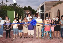 La calle Santa Simona del barrio El Panteón tiene una nueva cara