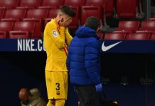 Barcelona pierde varios meses a Piqué por lesión