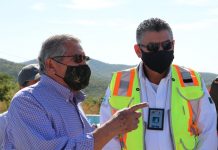 Supervisa el Alcalde avance de obra en Potabilizadora Miravalles