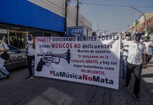 Somos Trabajadores, No Delincuentes: Músicos
