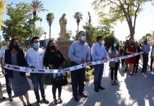 Quirino reconoce el trabajo y lucha de mujer, al inaugurar la Plaza de la Mujer en Los Mochis