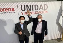 RUBÉN ROCHA ES CANDIDATO DE MORENA A LA GOBERNARTURA DE SINALOA.