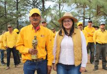 SEDESU reconoce el desempeño de los brigadistas forestales de Badiraguato