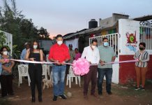 Soto Grave inaugura cuarto comedor municipal en la sindicatura de Isla del Bosque.