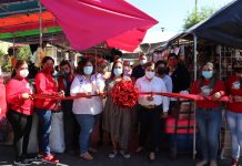 Gobierno municipal inaugura verbena navideña en el Centro de la Ciudad.