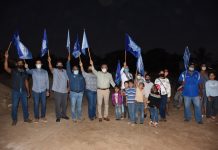Inician trabajos de construcción de macro plazuela en la comunidad de Las Garzas