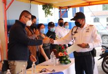 Soto Grave reconoce gran labor de Policías de Tránsito en su día.