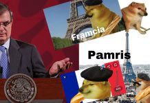 Un tuit de Ebrard (solidario con “Framcia”) genera muchos MEMES y potencia al querido “perro chico”