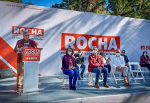 Respaldan a Rocha Moya expresiones de Morena y aspirantes