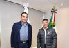 Mario Zamora y el dirigente nacional del PRI, Alejandro Moreno se reúnen de cara a la renovación de la gubernatura de Sinaloa