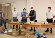 Cultura Escuinapa recibe donación de 450 libros por parte de CANACO Mazatlán.