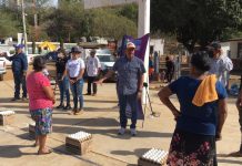 Alcalde de Rosario llega a comunidades serranas a entregar alimentos y demás necesidades básicas
