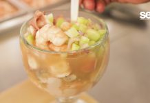 Quieres curártela? Ve con “El Chemy”, mariscos frescos