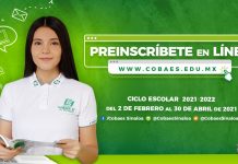 Abre Cobaes Preinscripciones en Línea a partir del 02 de febrero